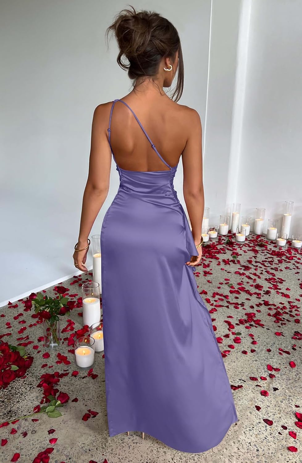 Starlight Satin Maxi Dress