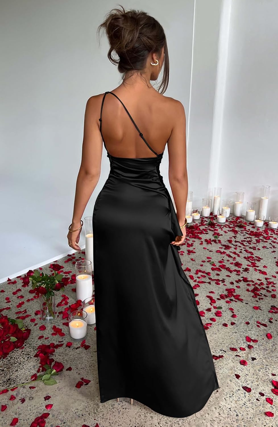 Starlight Satin Maxi Dress