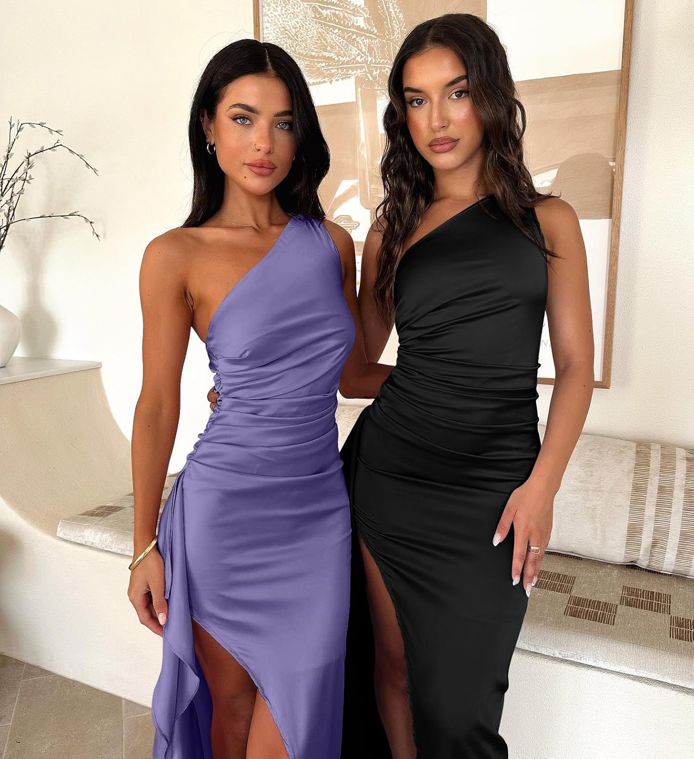 Starlight Satin Maxi Dress