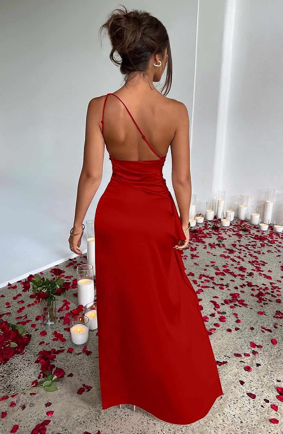 Starlight Satin Maxi Dress