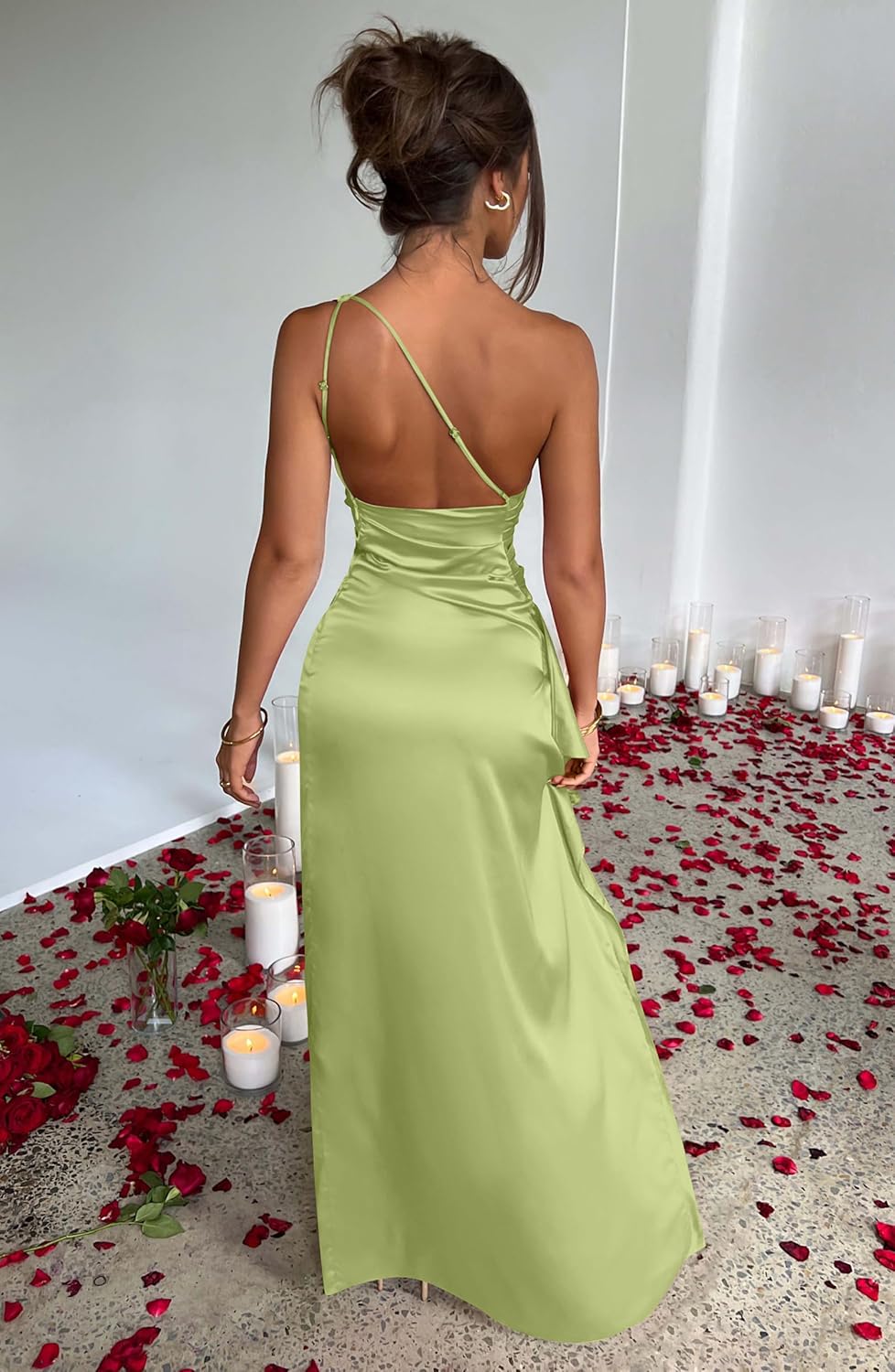 Starlight Satin Maxi Dress