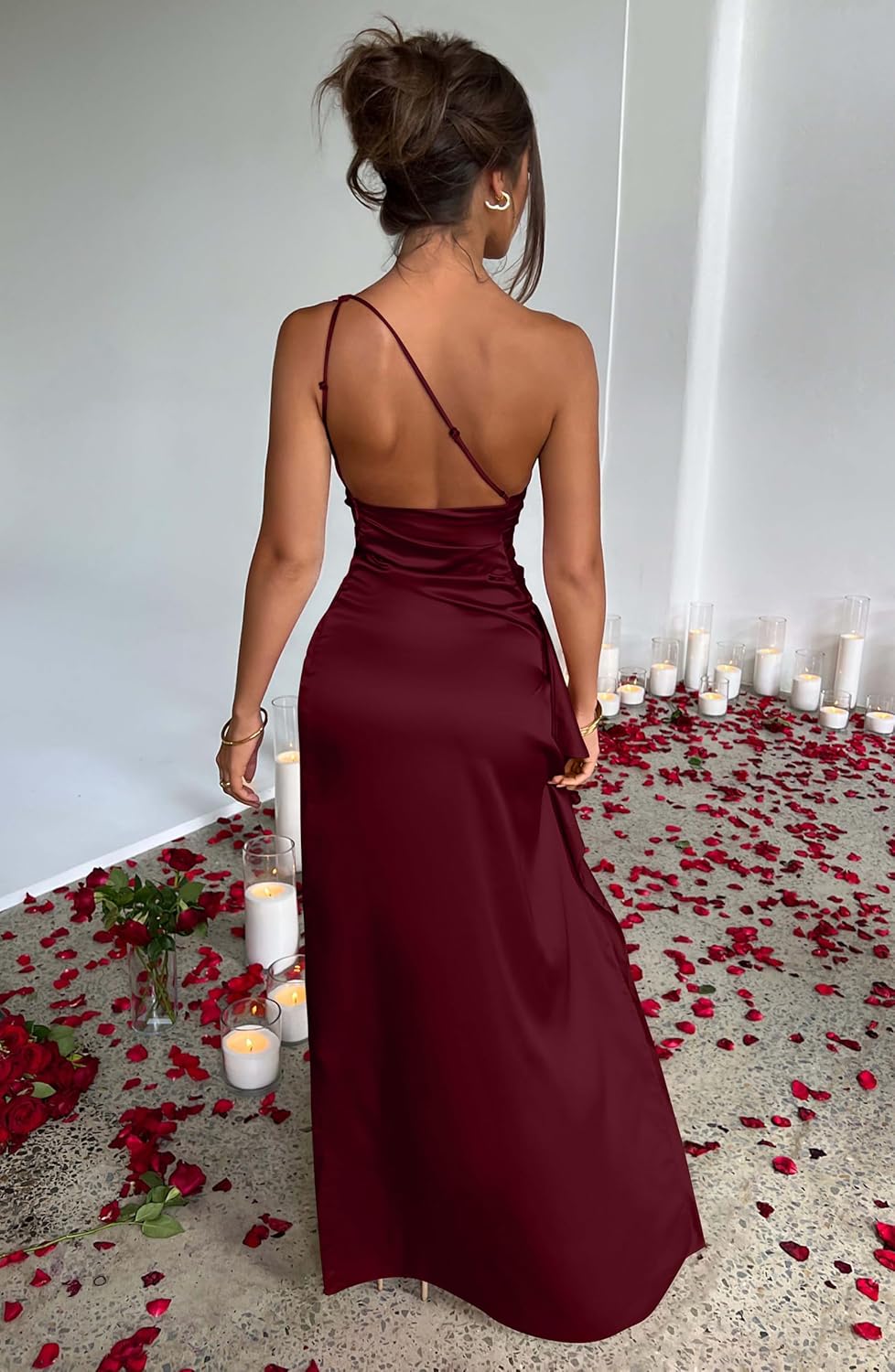 Starlight Satin Maxi Dress