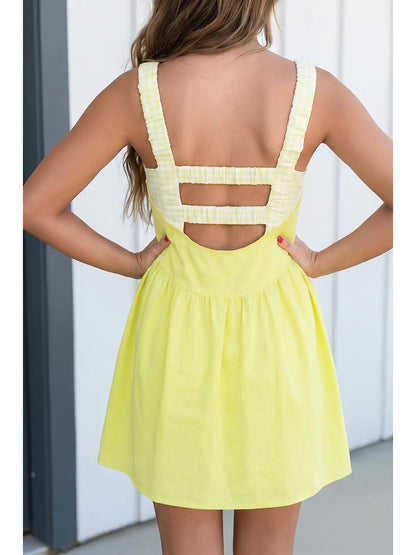 Gingham Athletic Dress
