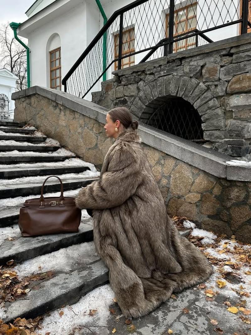 Sterling Faux Fur Coat