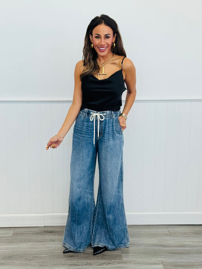 Judy Blue Slouchy Sue Palazzo Jeans