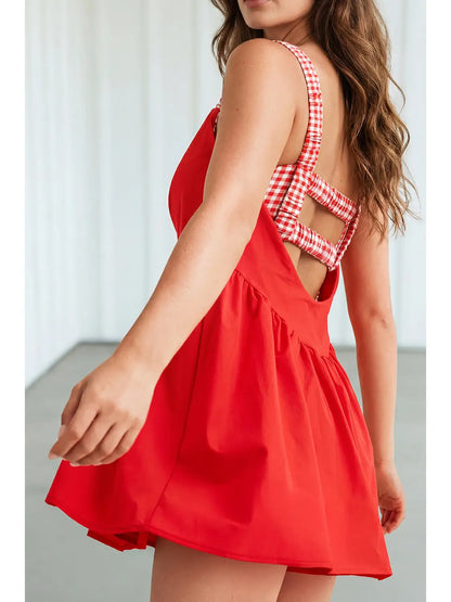 Gingham Athletic Dress