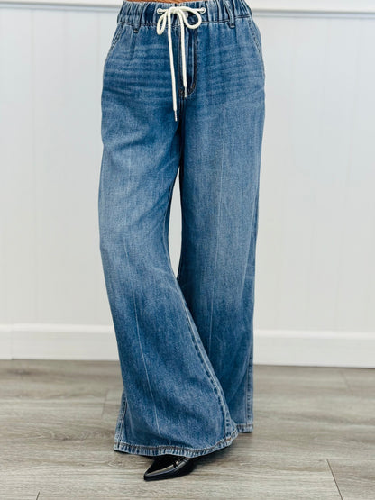 Judy Blue Slouchy Sue Palazzo Jeans