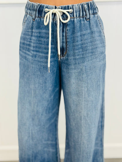 Judy Blue Slouchy Sue Palazzo Jeans
