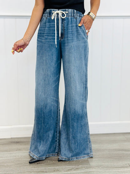 Judy Blue Slouchy Sue Palazzo Jeans