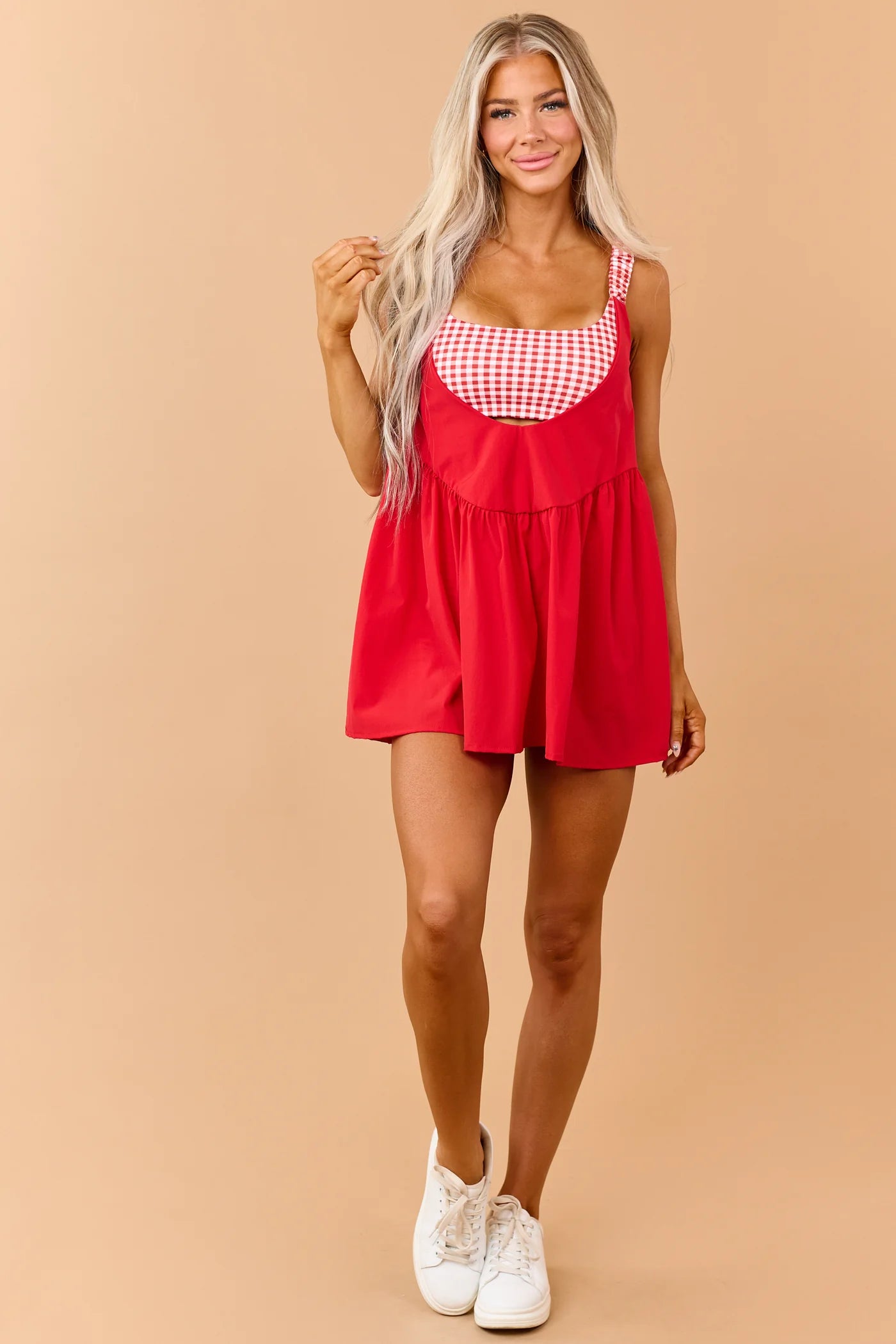 Gingham Athletic Dress