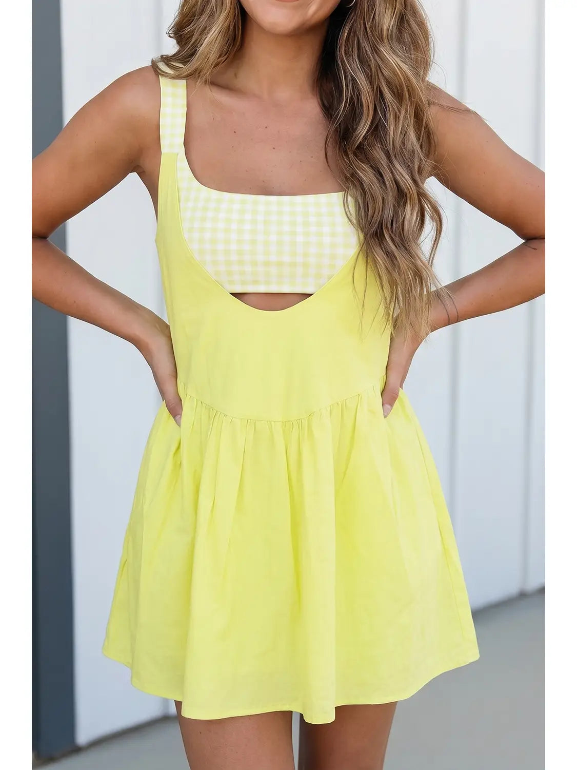 Gingham Athletic Dress